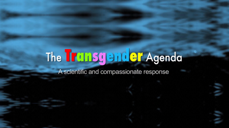Truth in Science: The Transgender Agenda – New DVD & Launch Event